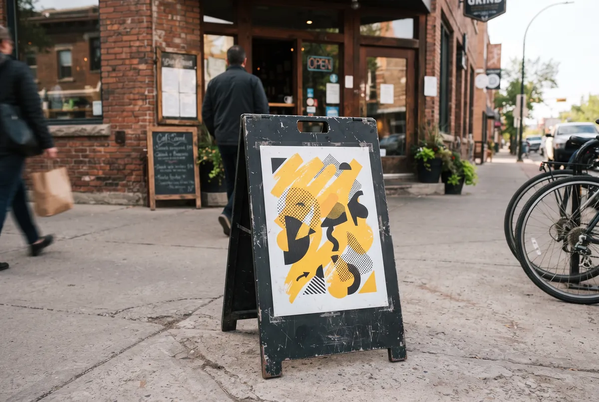 A-Frame & Sandwich Board Signs in Calgary