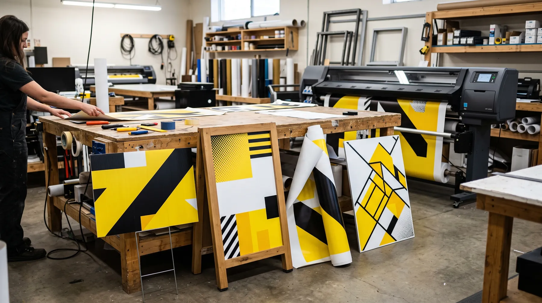 Sign shop in Calgary