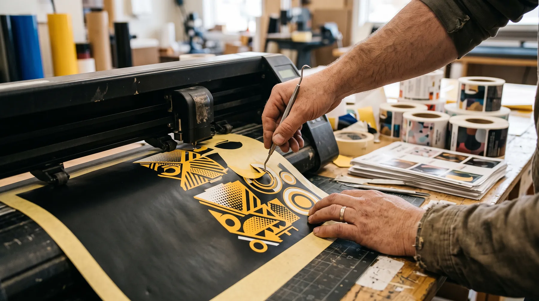 Sticker and label printing in Calgary